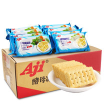 Aji酵母减盐散装苏打饼干475g*1袋21包/2袋42包 多味可选