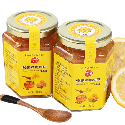 【【4瓶装限量直降】蜂蜜柠檬枸杞果酱340g*