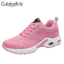 CaldiceKris（中国CK）新款密网飞织舒适女鞋CK-X1727-2(粉红色 38)