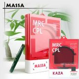 MASSA麦莎KAZA 67mm超薄MRC CPL超级防水防刮偏光镜 偏振消光
