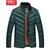 南极人 男士冬季新款商务休闲时尚立领羽绒服(D5002绿色)