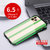 苹果iPhone 11手机壳彩条玻璃壳iphone 11pro防摔保护套苹果11 promax个性时尚(绿色彩条 苹果11Promax 6.5寸)