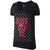 耐克女装2016春新款跑步休闲波点短袖T恤729477-010-063-455(黑色 XL)