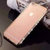 亿和源iphone6s手机壳单排水钻女 苹果4.7手机壳硅胶透明软套简约新款(土豪金6/6s--4.7)