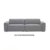 北欧创意设计师布艺沙发组合转角沙发客厅双人3人位现代简约表情(麻布 深灰色)第2张高清大图