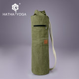 哈他加厚纯棉瑜伽垫背包 多功能便携背袋(普通61cm)