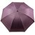 天堂伞  麻纹咖啡胶涂层 防晒 遮阳伞  UPF50+ 三折     晴雨伞  （16）33317E 淡淡不语(紫色)