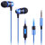 爱易思（Easeyes）EM13丽音系列3.5接口耳机（蓝色）
