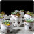 多肉个性创意仿古做旧白色陶瓷花盆A938肉肉植物花盆容器lq0300(浴缸款（单盆）)
