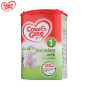 英国牛栏Cow＆Gate恩贝儿1段奶粉（0-12个月）900g 海外版