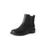 森达2021冬季新款商场同款时尚潮流ins潮休闲女切尔西靴4AK01DD1(黑色 39)