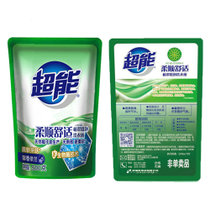 超能植翠低泡洗衣液（柔顺舒适）500g*2 天然环保 低泡易漂 快速清洁