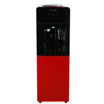 志高(CHIGO)155-1立式饮水机钢化玻璃双门节能内胆制热办公室家用(红色)