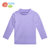 贝贝怡婴儿冬季纯棉保暖上衣男女宝宝高领长袖T恤 154S097(浅紫 100cm)