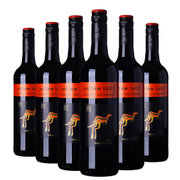 GOME酒窖 澳洲原瓶进口黄尾袋鼠赤霞珠红葡萄酒6支装