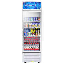 五洲伯乐 饮料展示柜保鲜柜商用冰柜立式冷藏柜商用冰箱展示柜饮料柜冷柜冷藏啤酒柜(LC-328L)