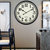 汉时(Hense)欧式时尚实木装饰挂钟客厅现代简约石英时钟卧室挂表W801(HW801（阿拉伯表盘）)