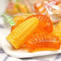 无糖食品店玉米软糖桔子软糖橘子木糖醇糖果老年人零食(混合口味500g)