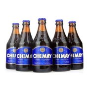 【比利时】修道院啤酒CHIMAY RED智美(趣美)蓝帽啤酒330ml/瓶*12(*1组(12瓶/组))