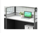 宏莱科 工字型屏风位办公桌  HLK-0411 简约风 1.4米 颜色可选(默认 默认)