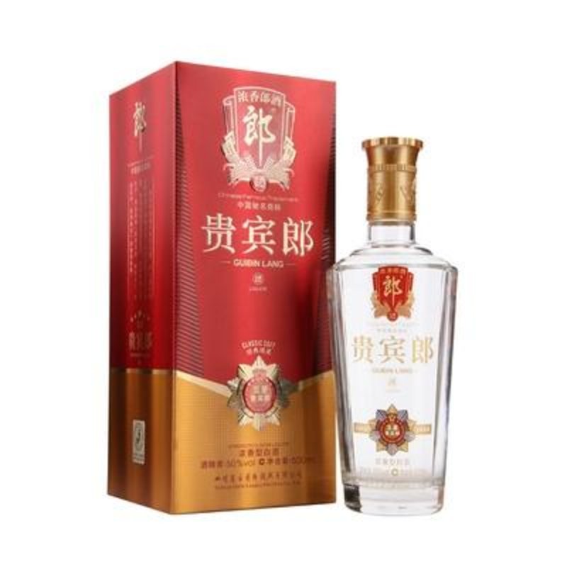 白酒 正品 郎酒五星贵宾郎 50度浓香型 高度白酒 500ml