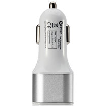 高欣 汽车稳压器 充电器 节油器 3.6安双USB接口 节油率5.7%(白色)