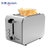 东菱(Donlim）多士炉DL-8117面包机烤面包片机宽槽早餐机三明治机(不锈钢烤机身)