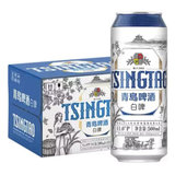 青岛啤酒全麦白啤500ml*12 大罐箱装 11度 贵族啤酒