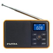 熊猫（Panda）DS-131 插卡收音机 迷你数码小音箱FM收音机【包邮】(橙色)