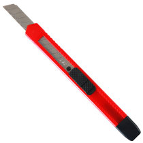 得力（deli）2051小号美工刀 小介刀塑料美工小刀壁纸刀安全开箱刀快递刀