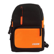CADEN卡登 D5佳能600D 700D 70D 尼康D7000时尚单反相机包 单肩休闲背包 专业斜跨摄影背包(D5橙色)