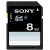 索尼(sony) 8G SD卡 SDHC CLASS4 SD相机内存卡