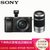 索尼（SONY） ILCE-6300Y A6300 微单套机 （含16-50mm+55-210mm镜头 ）双镜头套装