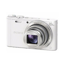索尼（SONY）DSC-WX350数码相机1820万像素 3.0英寸液晶屏 轻携20倍光变焦(白色 优惠套餐一)