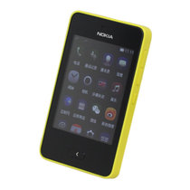 Nokia/诺基亚 Asha 501个性系统直板500W像素非智能手机不支持电信联通(黄色 官方标配)