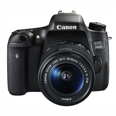 佳能（Canon）EOS 760D EF-S 18-135mm f/3.5-5.6 IS STM 760d 单反套机(760D黑色 官方标配)
