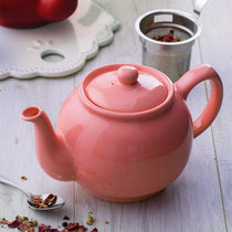 英国Price & Kensington网红陶瓷滤泡茶壶（含滤网）-火烈粉 450ml