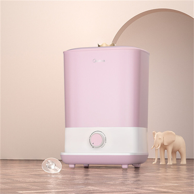 美的(midea)婴儿奶瓶消毒器消毒锅 宝宝蒸汽消毒机带烘干 9.