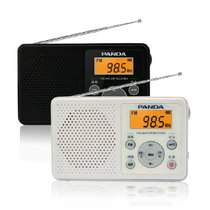 熊猫 6105 便携式迷你袖珍AM/FM收音机校园广播英语四六级(白色)