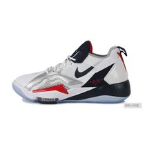 Nike耐克乔丹JORDAN AIR ZOOM 92气垫减震运动休闲篮球鞋跑步鞋CK9183-101(白色 43)
