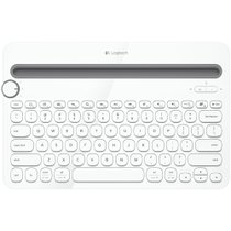 罗技（Logitech）K480多设备蓝牙键盘 IPAD键盘 手机键盘 时尚键盘 笔记本键盘 蓝牙超薄【K480】白色
