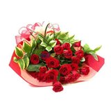 尚雅鲜花速递 红玫瑰21枝 情人节鲜花