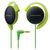 铁三角(audio-technica) ATH-EQ500 耳挂式耳机 佩戴舒适 时尚运动 音乐耳机 浅绿色
