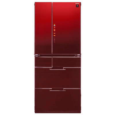 夏普冰箱SJ-GF60A-R 470L 红色多门冰箱 净离子群 急速制冰 急速冷冻 热物冷冻 新鲜冷冻
