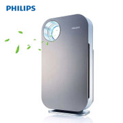 飞利浦（Philips）空气净化器 家用除甲醛烟尘雾霾 智能过滤 PM2.5 AC4074 银灰色245立方米/h(金属银色 套装版)