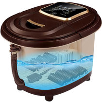 沐思宝(MUSIBAO)智能足浴盆足浴器自动加热泡脚桶洗脚盆按摩YM-618(棕色 气泡冲浪加热款)