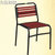 天尚*健康椅职员椅办公家具椅子人体工程学电脑椅麻将椅橡皮筋椅(双层红黑色)