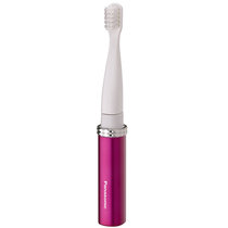 松下（Panasonic）EW-DS13 电动牙刷（声波振动，瓦解牙菌斑，全身水洗）(亮粉色)