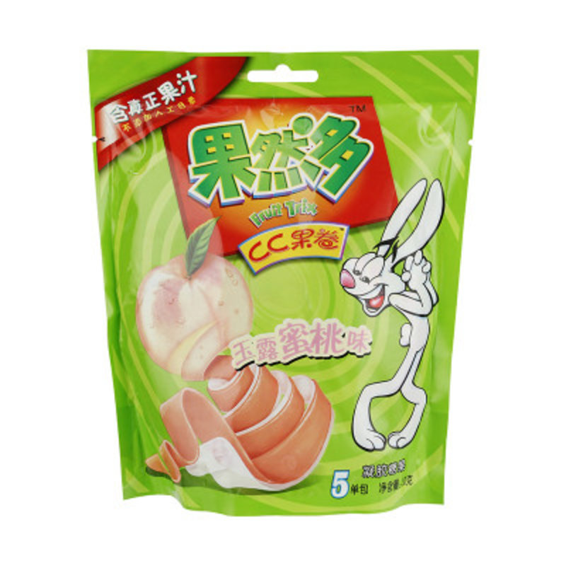 果然多 cc果卷 玉露蜜桃味 50g/袋
