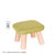 优涵家具实木蘑菇小凳 呆萌迷你儿童板凳 换鞋凳(木绿色 单个凳子)
